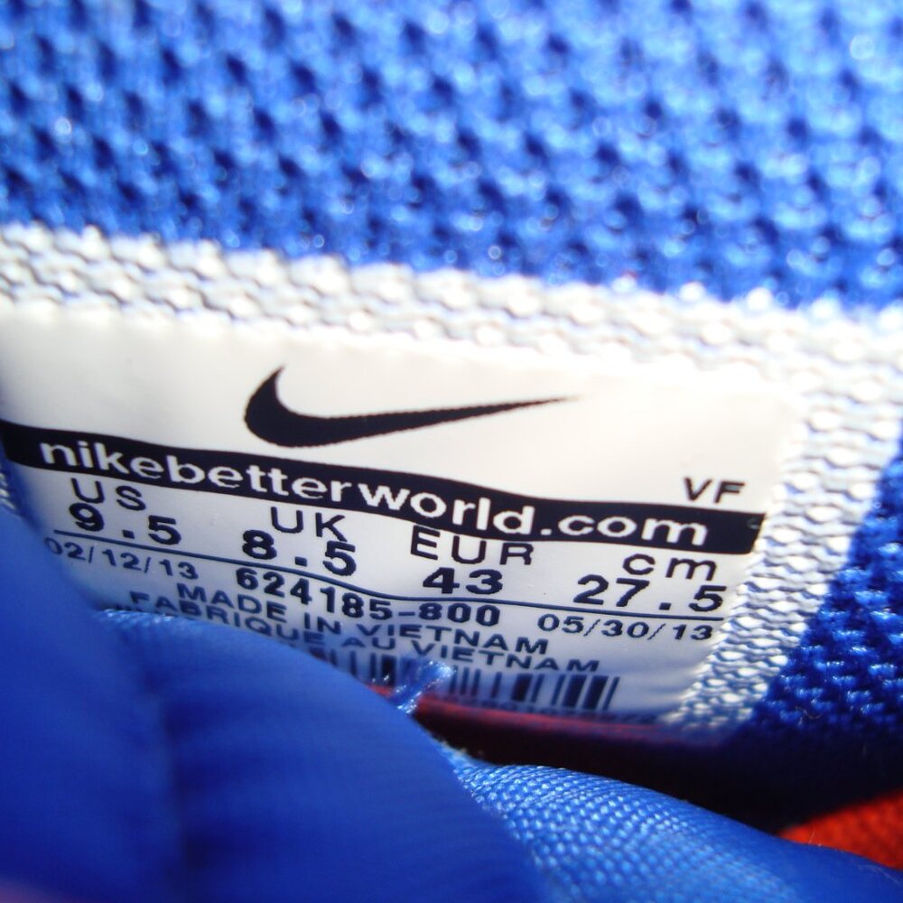 Nike Air Force 1 High Sheed CMFT Premium RW QS Sz 9.5 Pre-Owned NO BOX NY Knicks - Picture 10 of 13